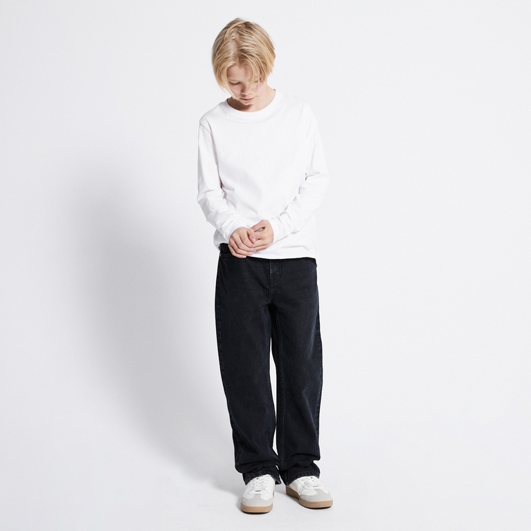 Long sleeve tee "Kim" White
